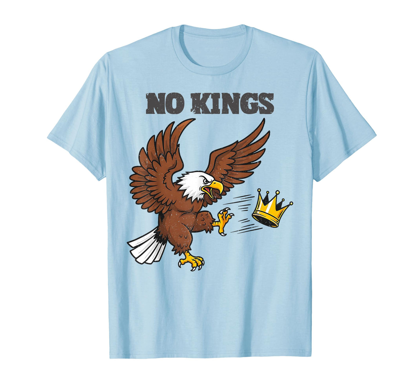 Funny No Kings Men Women T-Shirt