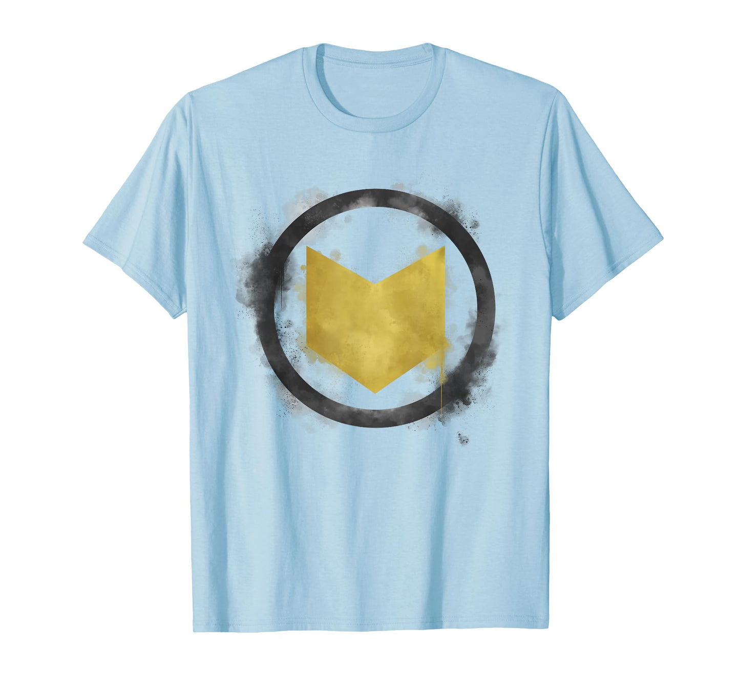 Marvel Avengers Endgame Hawkeye Spray Paint Logo T-Shirt