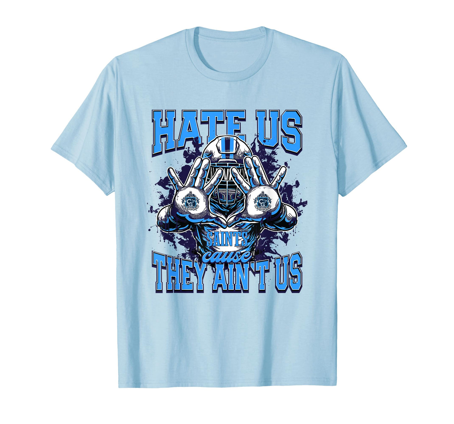 Cedar Grove Saints Logo Hate Us Cause They Ain't HS T-Shirt