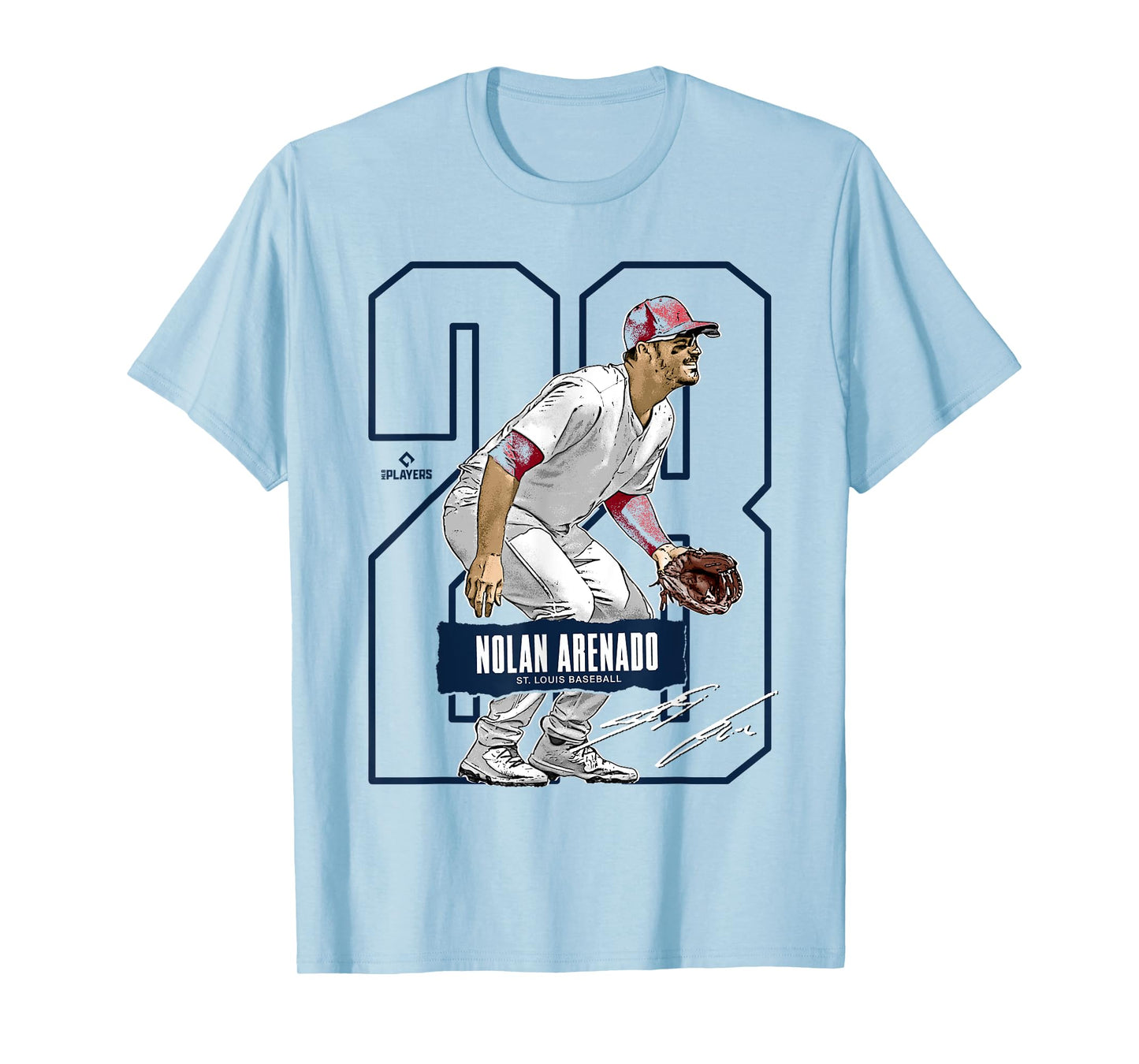 Nolan Arenado | St. Louis Baseball Players | MLBNOL301N T-Shirt