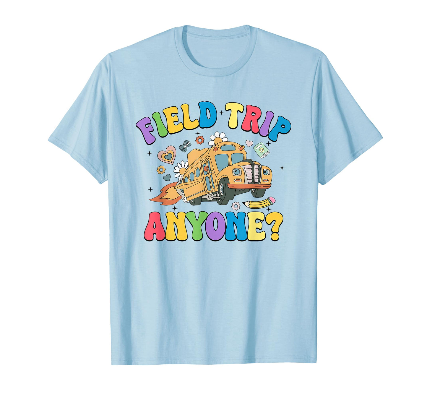 Field Trip Anyone? Let The Games Begin School Bus T-Shirt