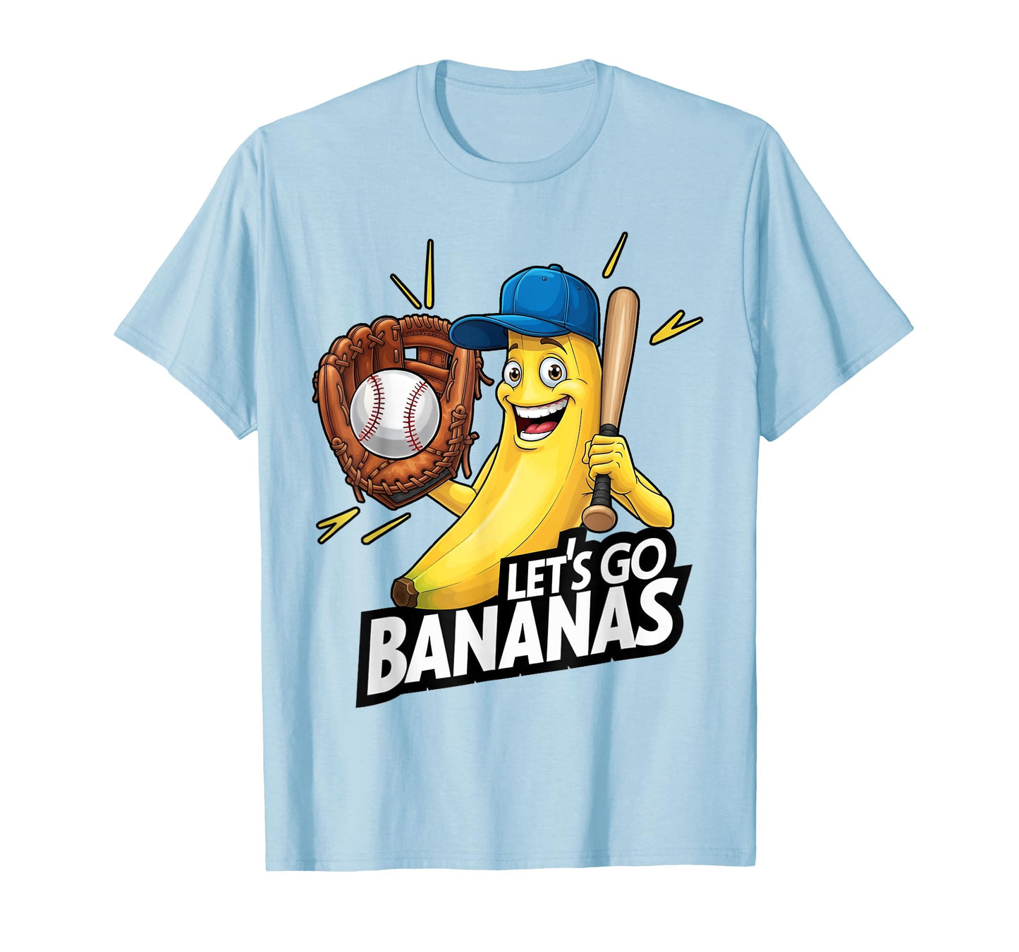 Funny Boys Banana T-Shirts Gifts Merch Shirt Lets Go Bananas T-Shirt