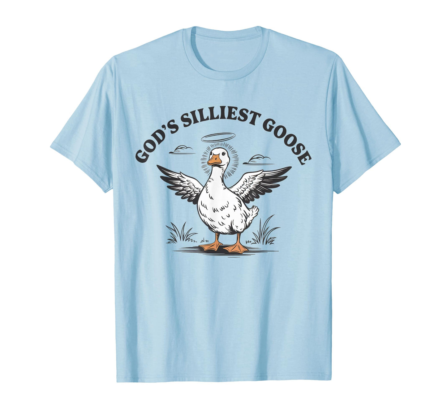 God Silliest Goose Joke Funny Saying Silly Pun Humor Vintage T-Shirt