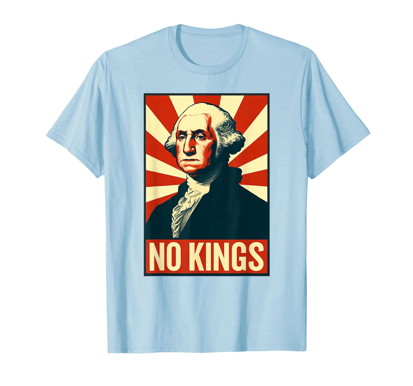 No Kings Political Protest Graphic T-Shirt