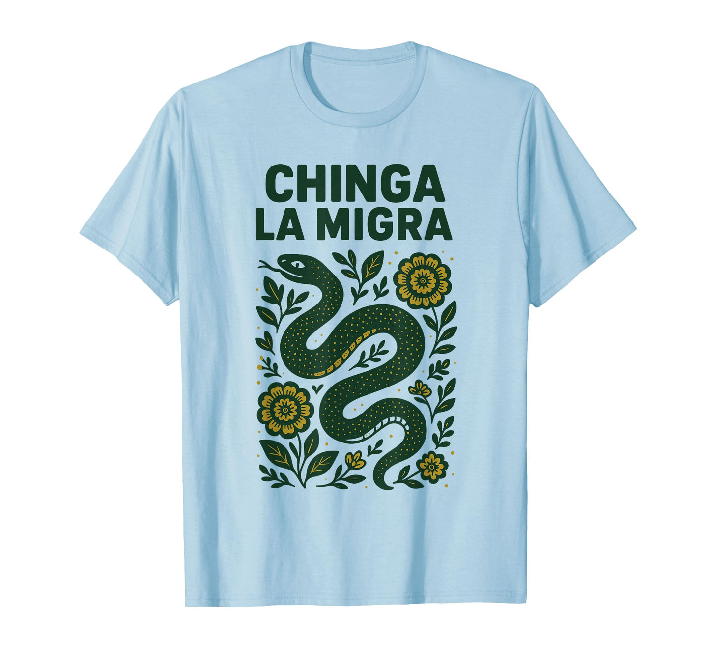 Chinga La Migra Resist Ice T-Shirt