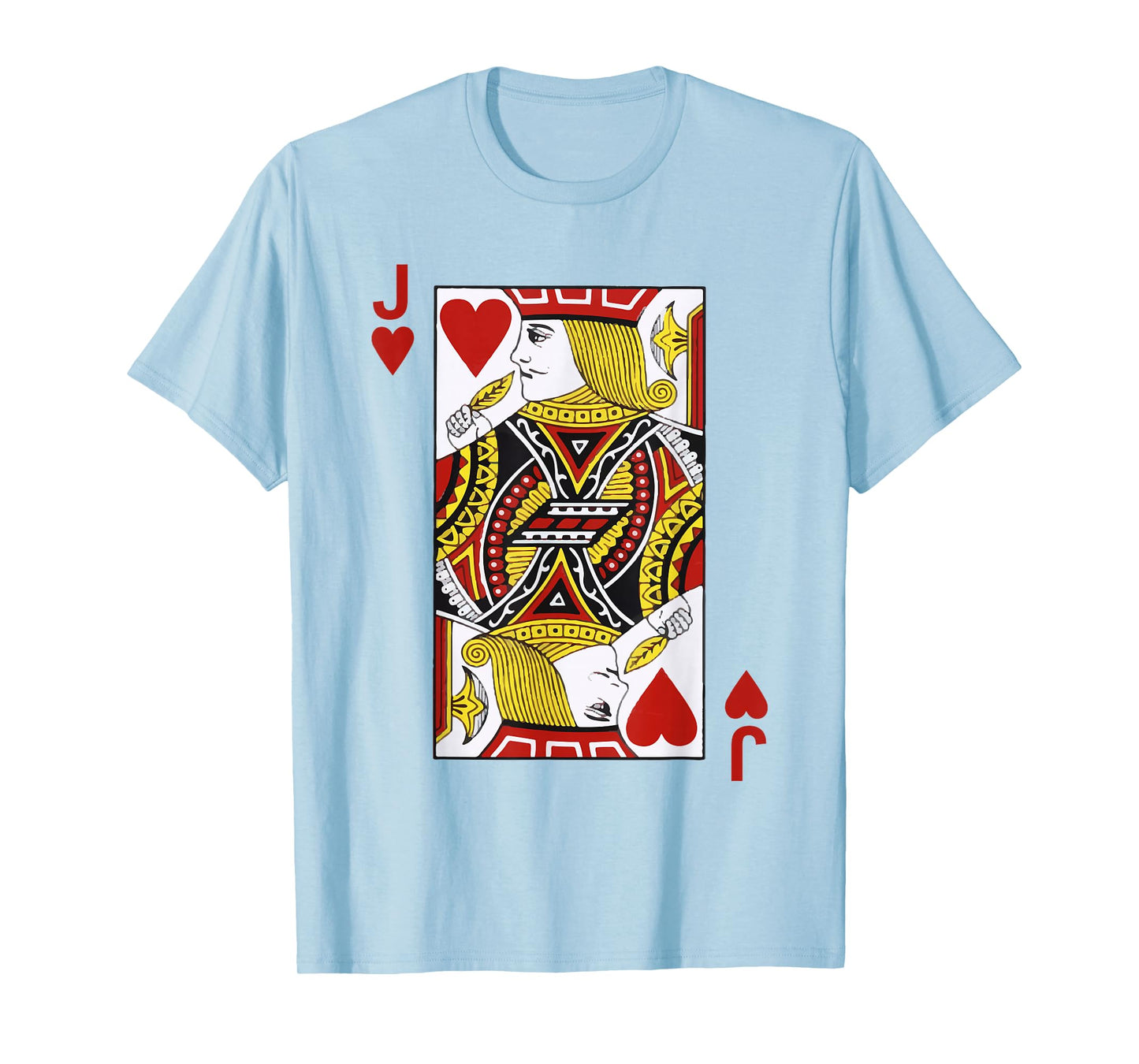 Jack of hearts Tshirt Blackjack Cards Poker 21 JTee shirt T-Shirt