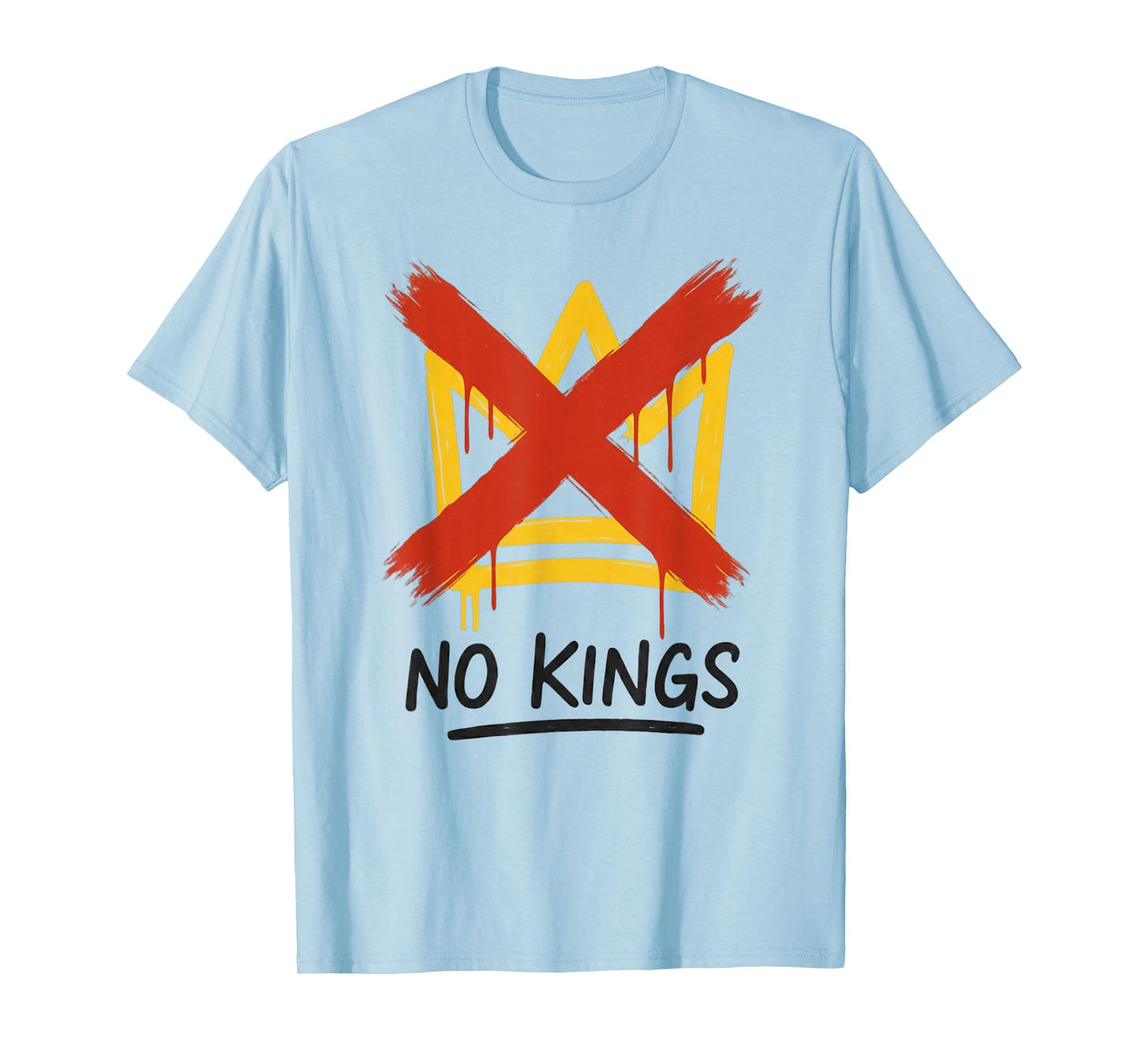 No Kings Retro Design Men Women T-Shirt
