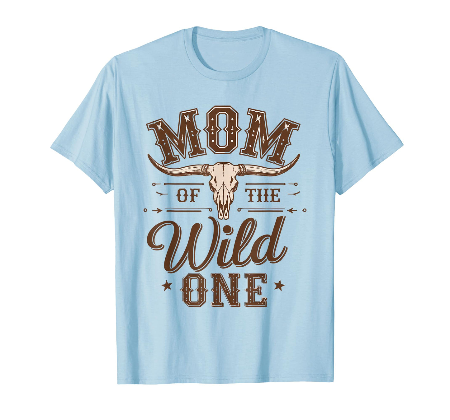 Mom Of The Wild One Cowboy Western Rodeo Party Matching T-Shirt