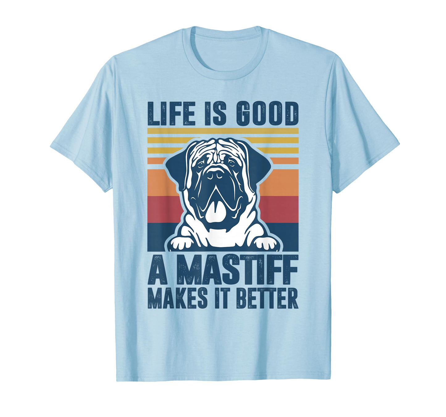 English Mastiff Gifts For Women Men Mastiff Dog Dad Dog Mom T-Shirt