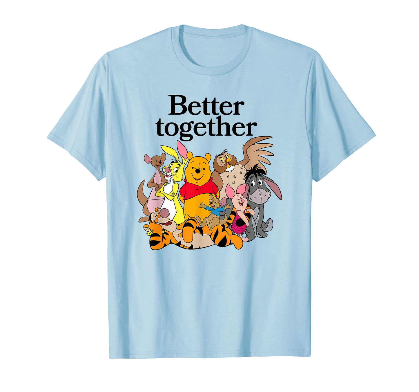 Disney Winnie the Pooh Better Together Friends Group Shot T-Shirt