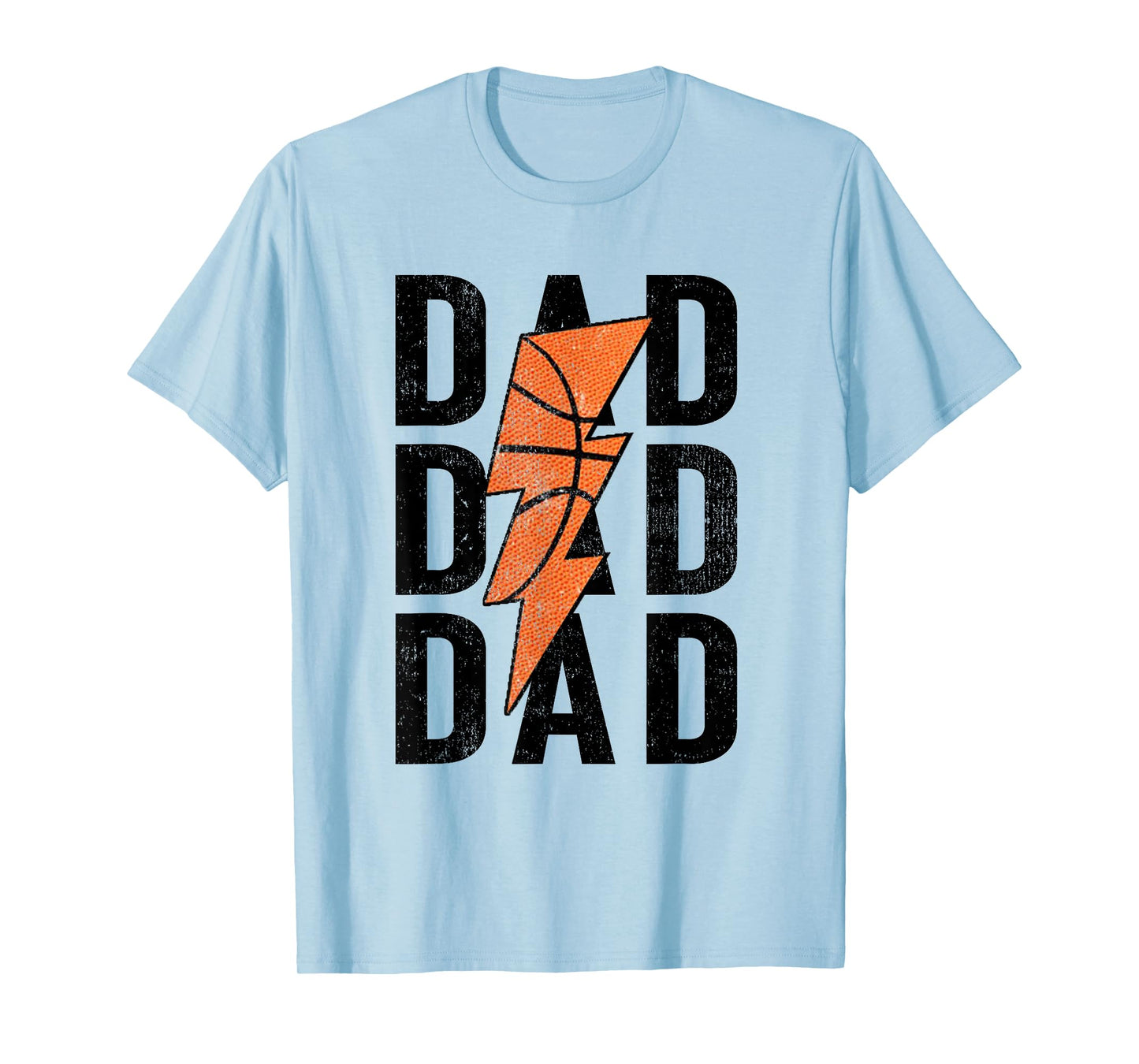 Daddy Basketball Lightning Basketball Dad Gifts Father's Day T-Shirt