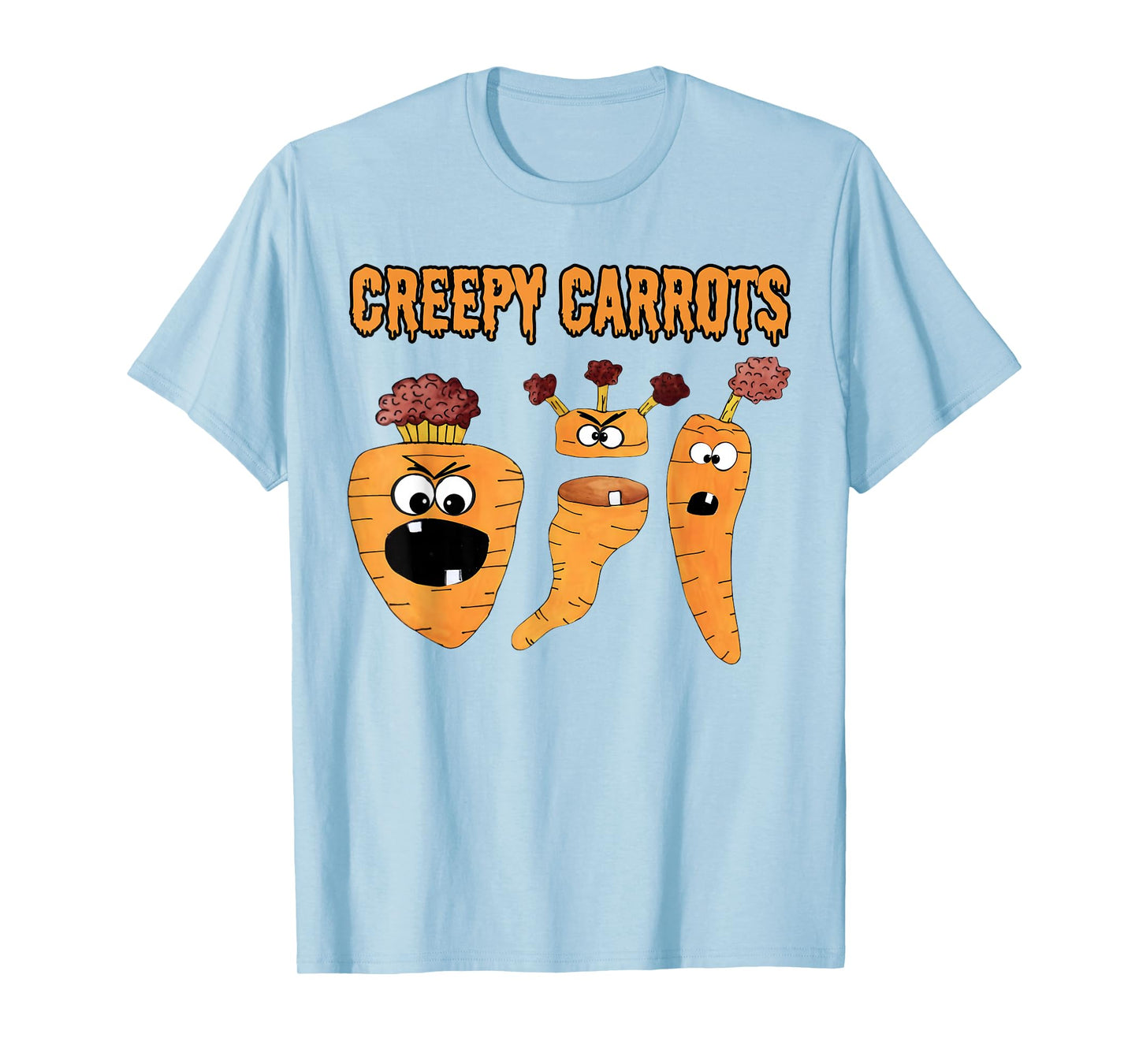 Creepy Carrots Face Halloween Costume Jasper Rabbit T-Shirt
