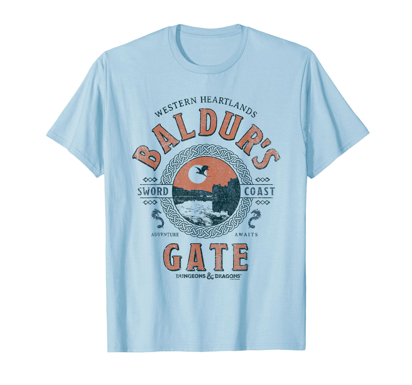 Dungeons & Dragons Adventure Awaits at Baldur's Gate T-Shirt