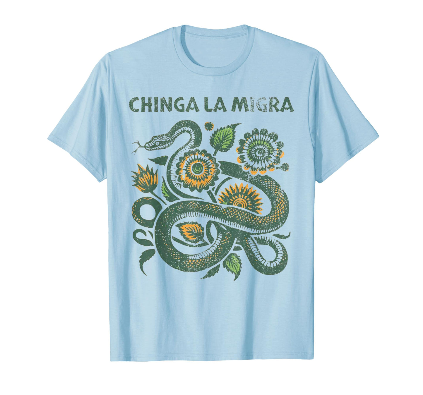 Chinga La Migra Pro Immigration Fascism Human Rights T-Shirt