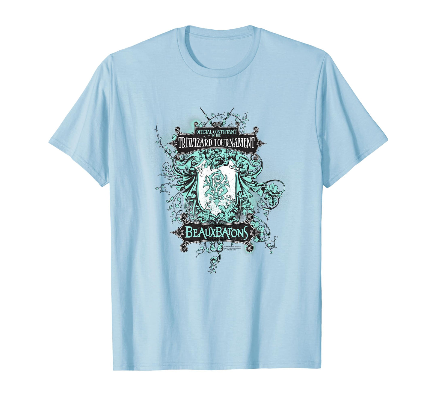 Harry Potter Beauxbatons Crest T-Shirt