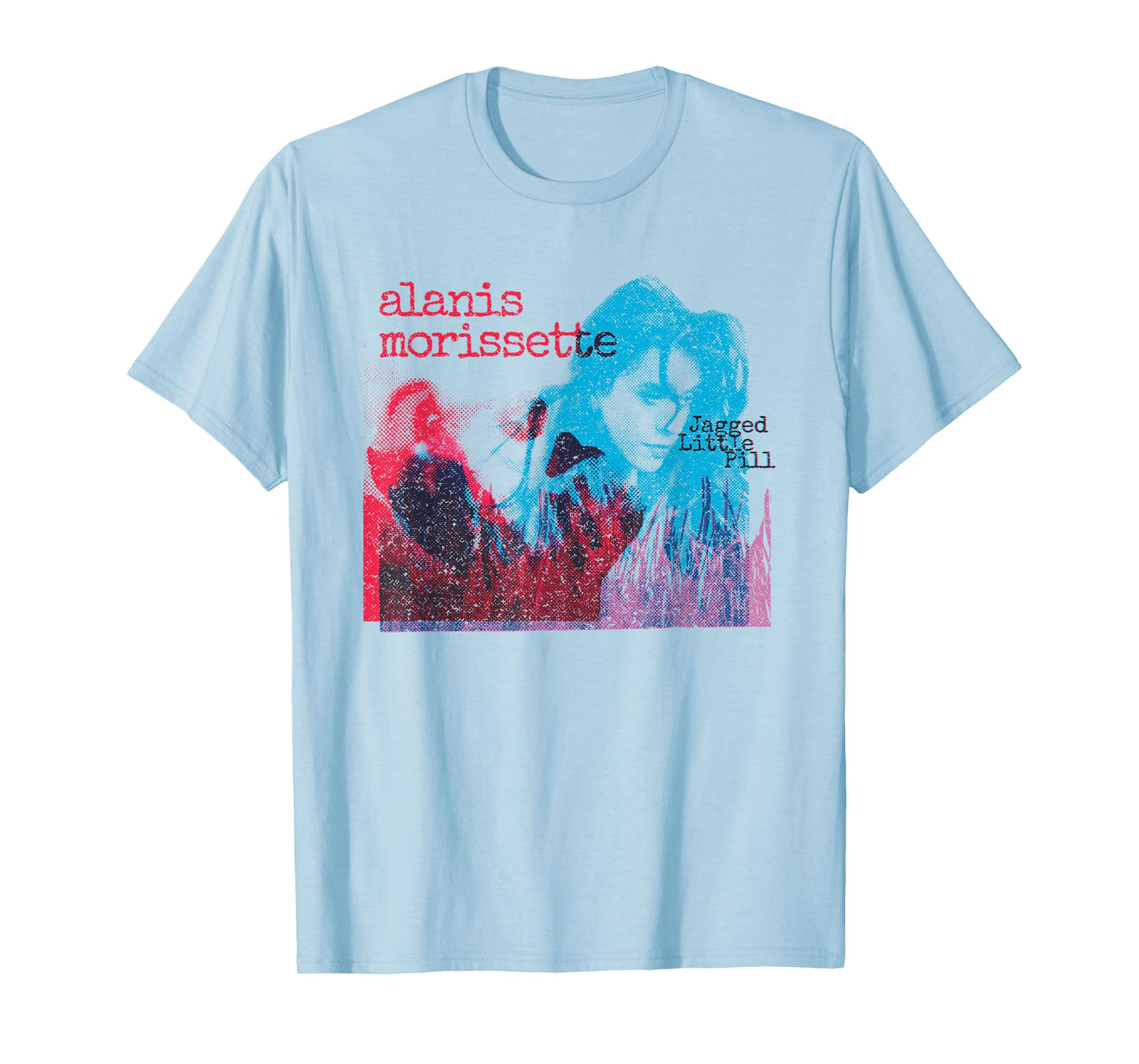 Alanis Morissette - Jagged Little Pill Halftone T-Shirt