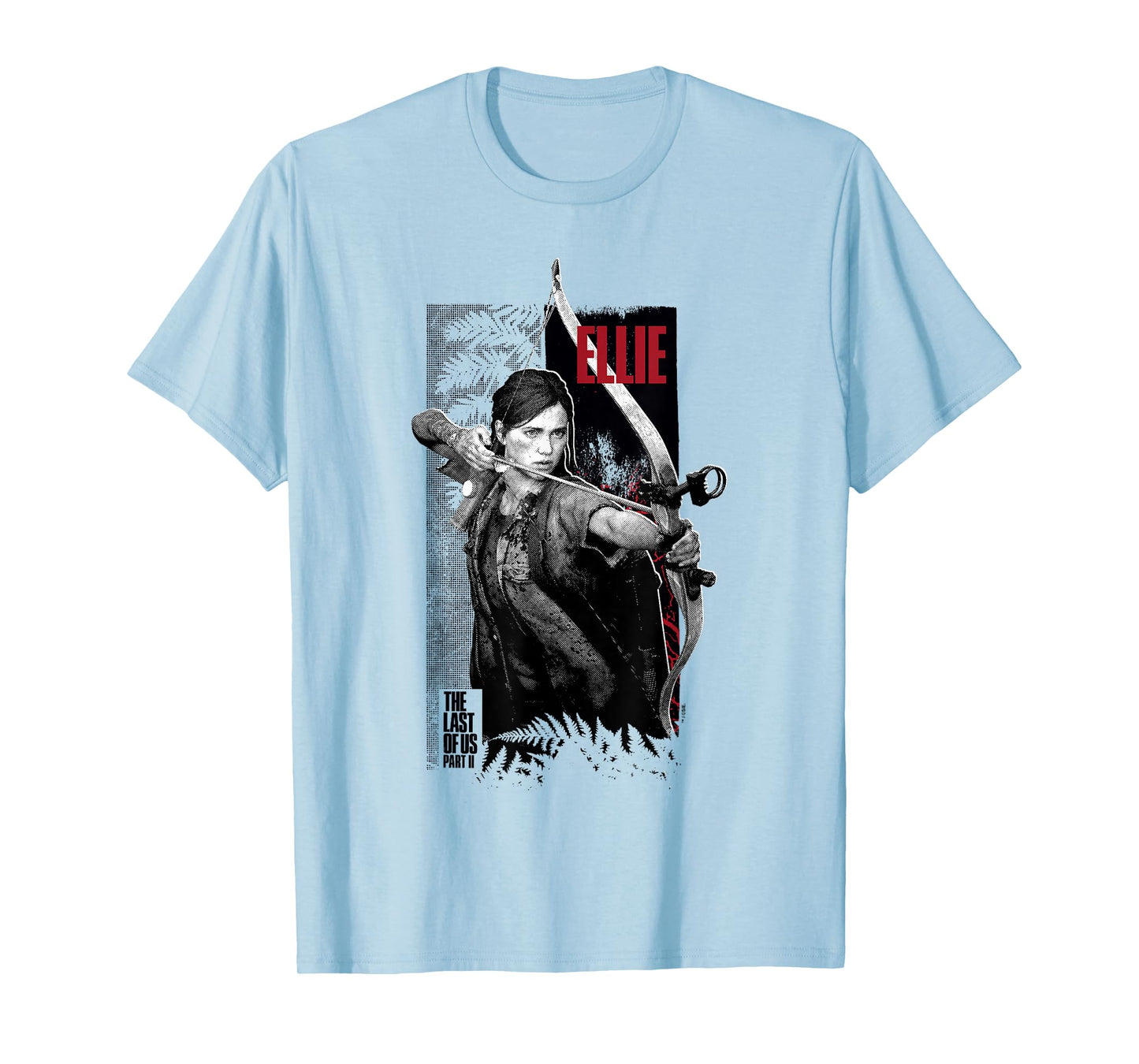 The Last of Us Part II Ellie Ready For Fight Chest Poster T-Shirt