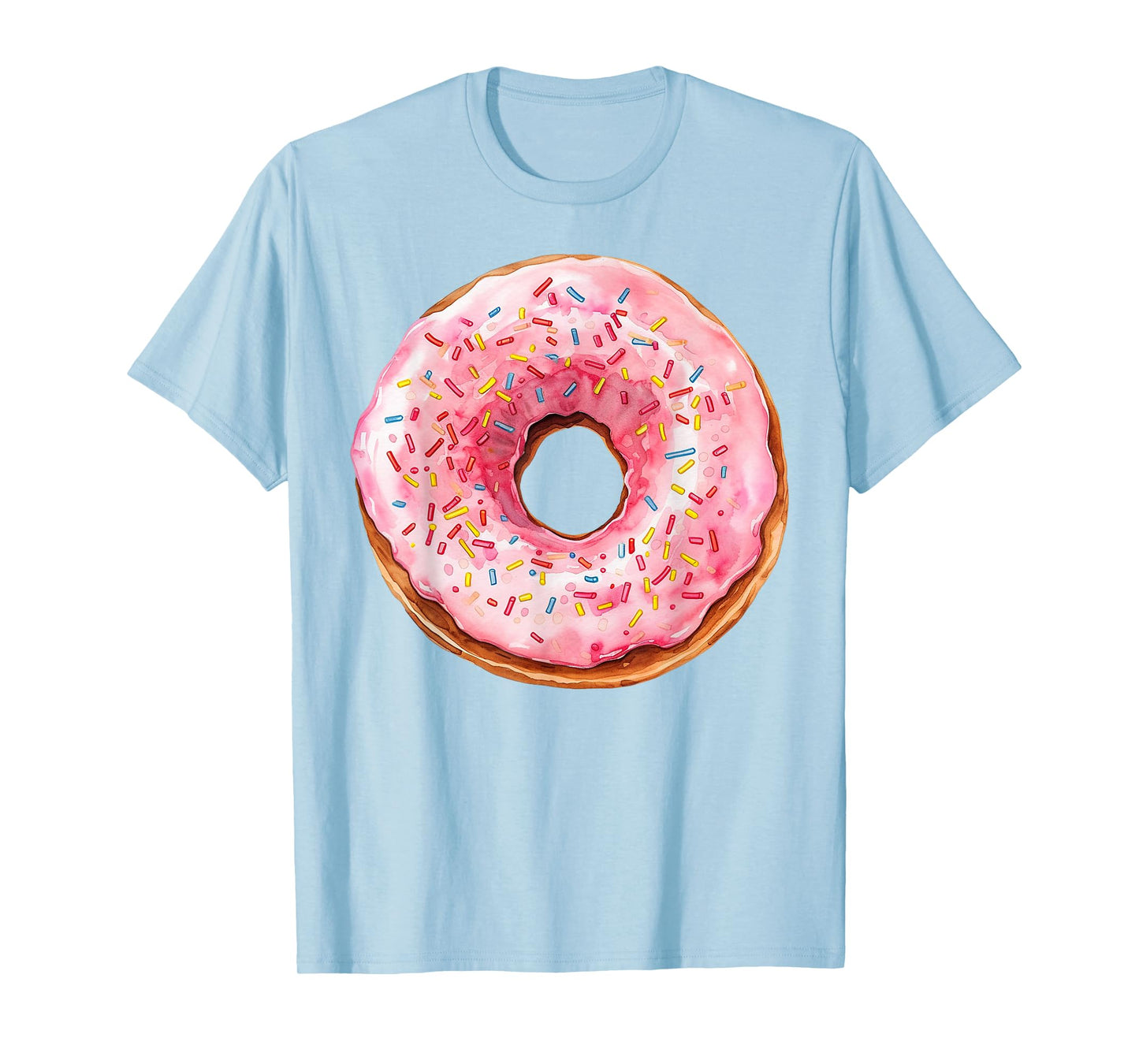 Donut Adult Kids Men Women Doughnut Costume T-Shirt