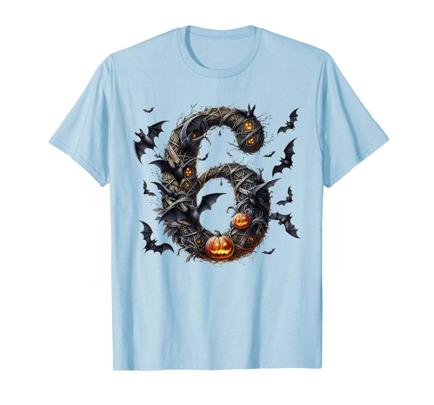 Six Seven Meme 6 7 Funny Halloween Couple Matching Costume T-Shirt