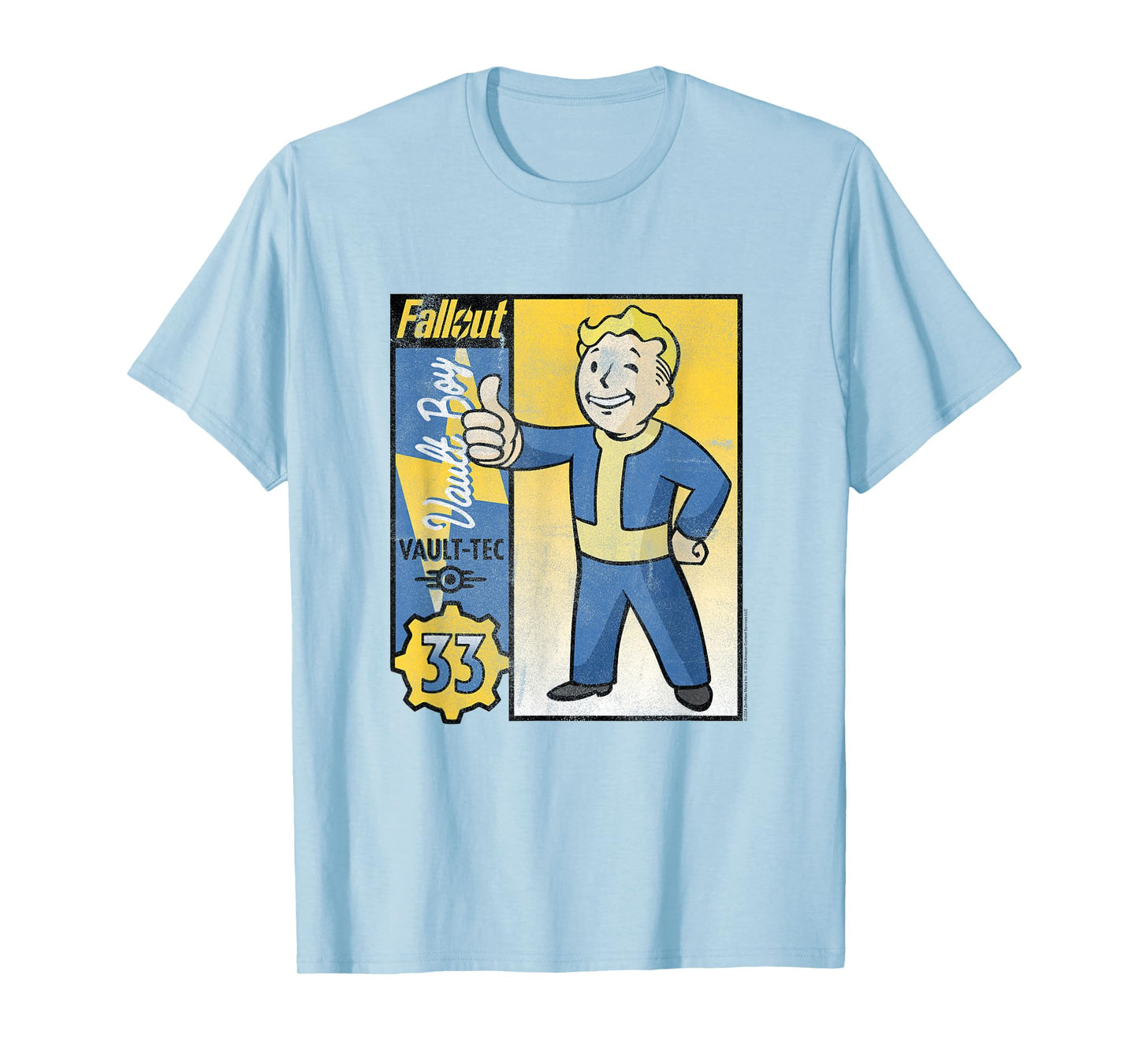 Fallout TV Series Vault-Tec Trading Card T-Shirt