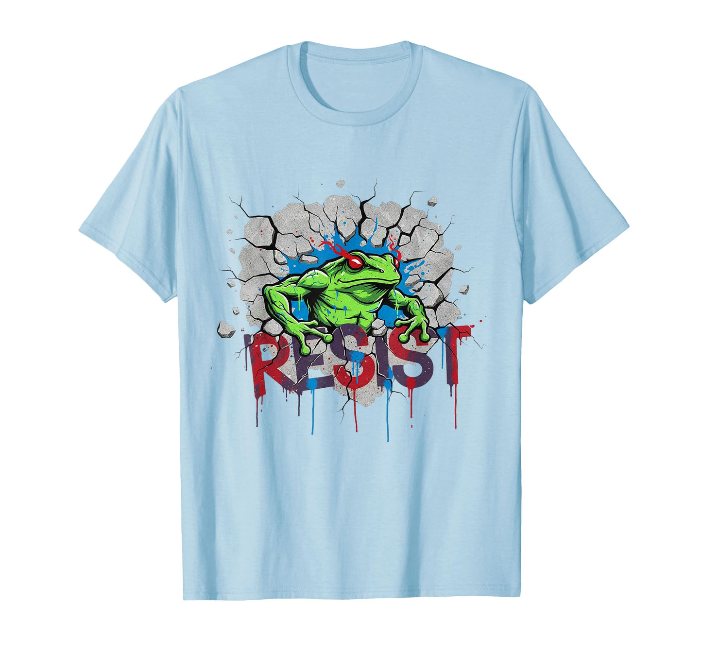 Portland Frog Protest Shirt Funny Portland Frog T-Shirt