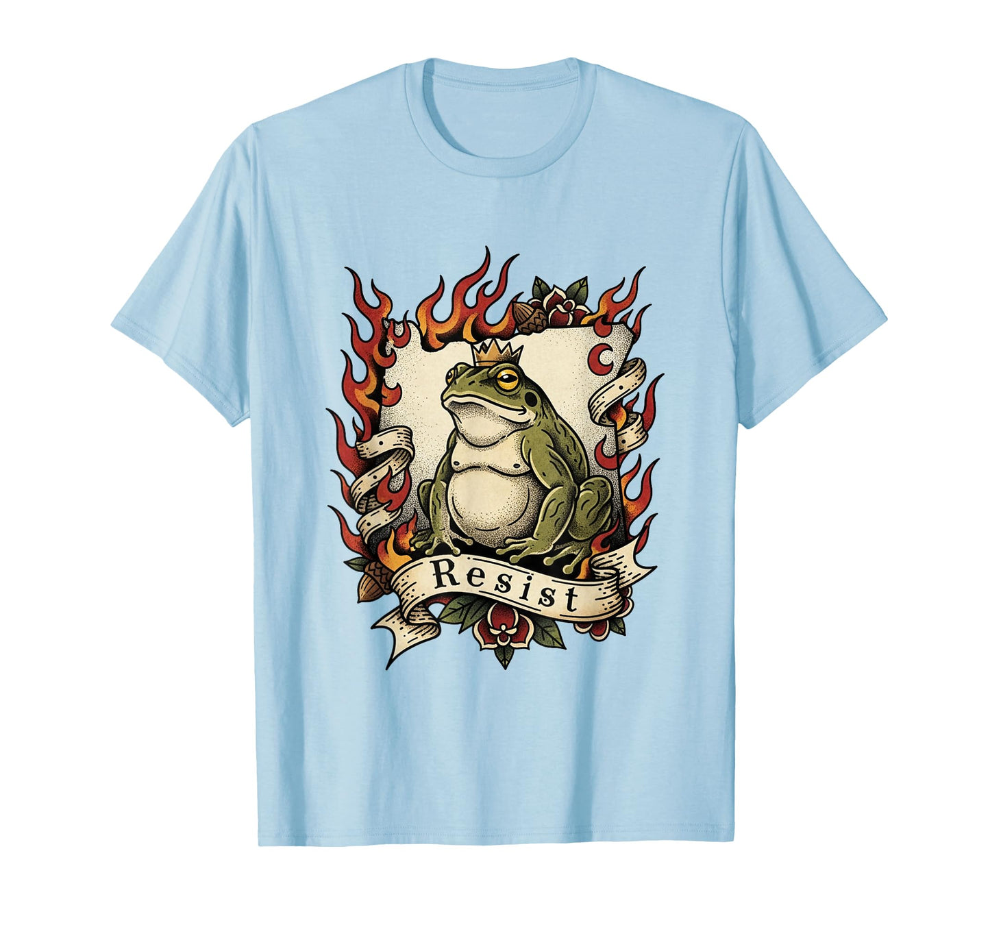 Portland Frog Protest Shirt Funny Portland Frog T-Shirt
