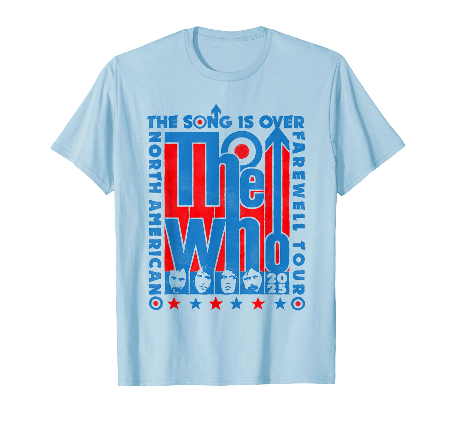 Official Exclusive The Who Farwell Tour T-Shirt