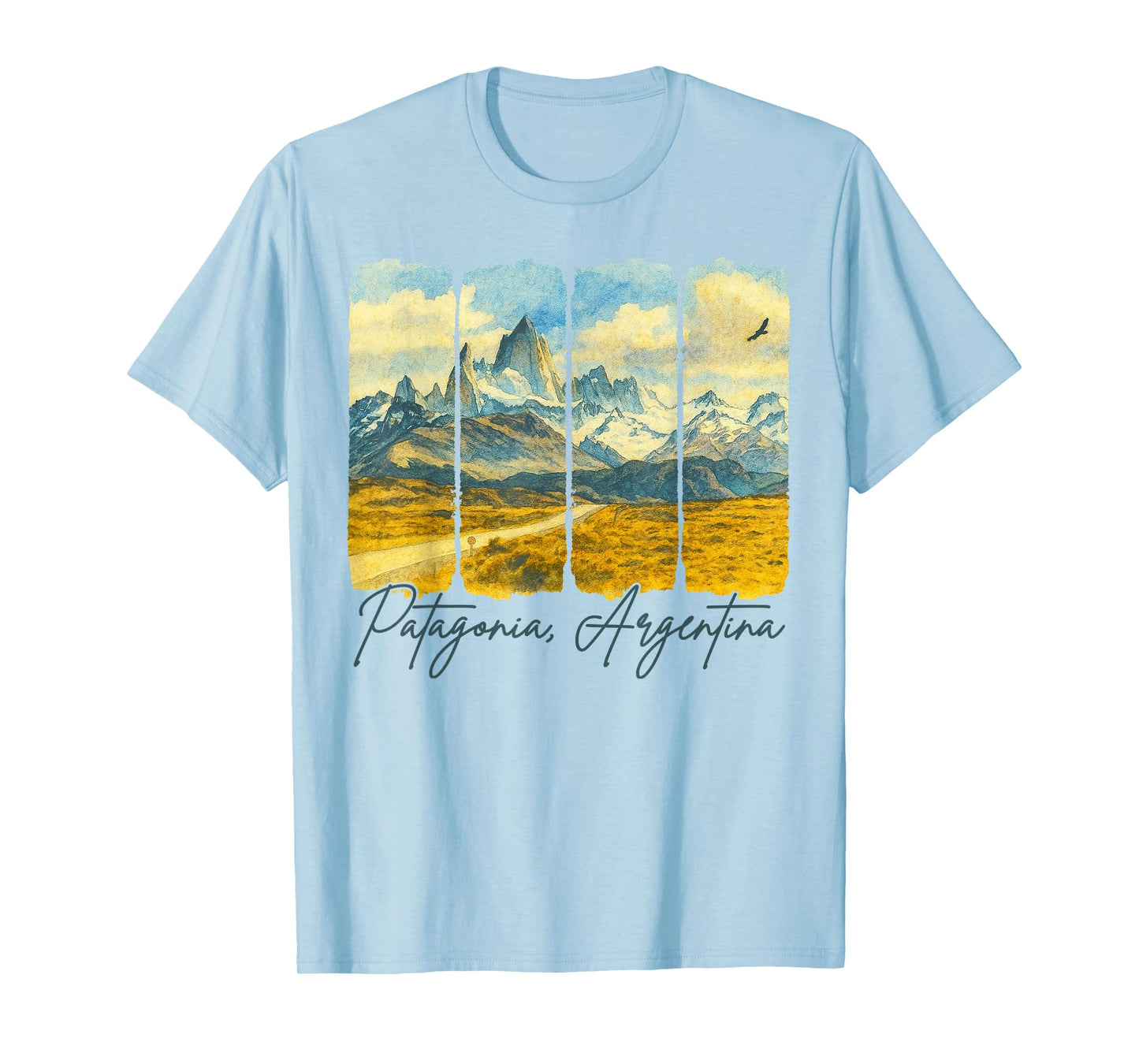 Patagonia Argentina Traveling Brushstroke Patagonia Trip T-Shirt