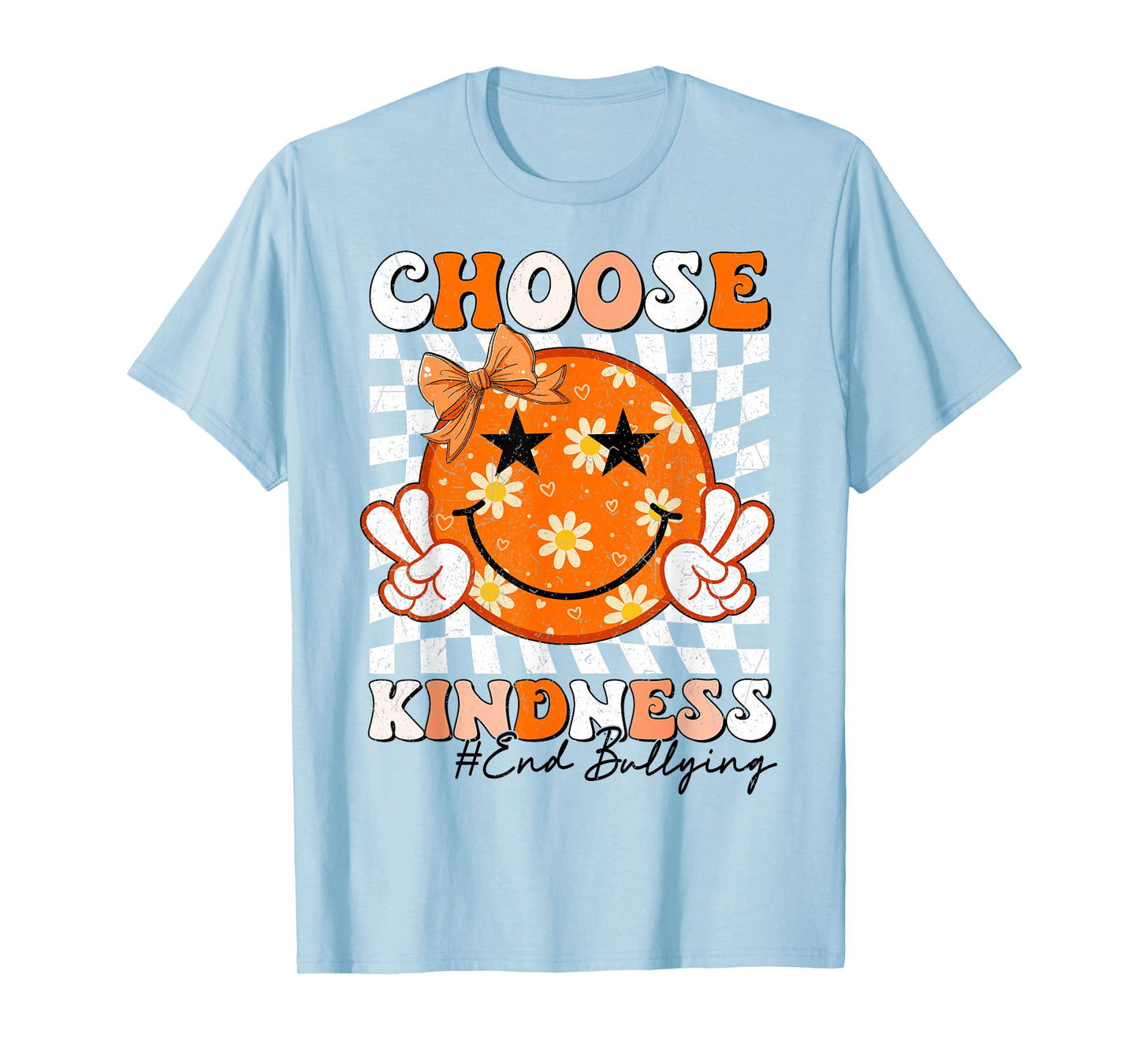 Choose Kindness Unity Day Orange Be Kind Anti Bullying Kids T-Shirt