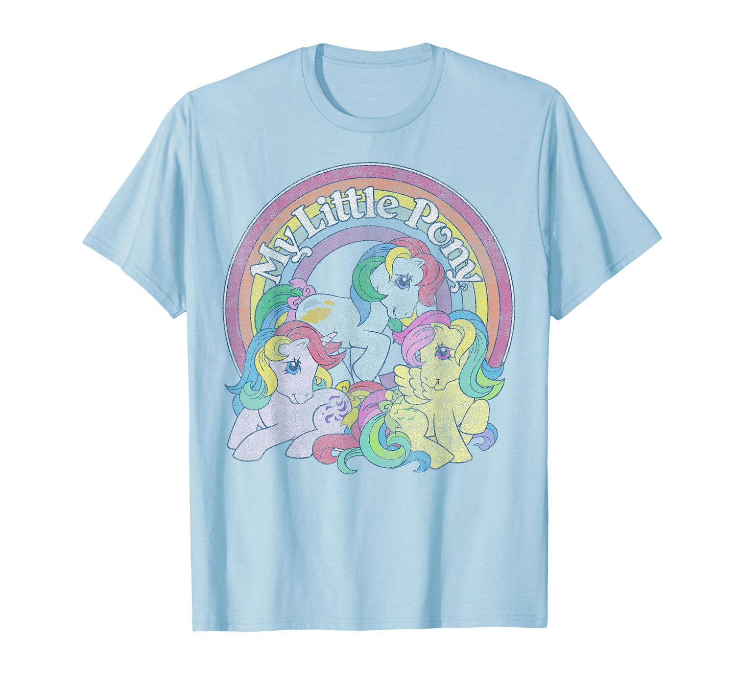 My Little Pony Group Windy, Sunlight, Skydancer Rainbow Logo T-Shirt