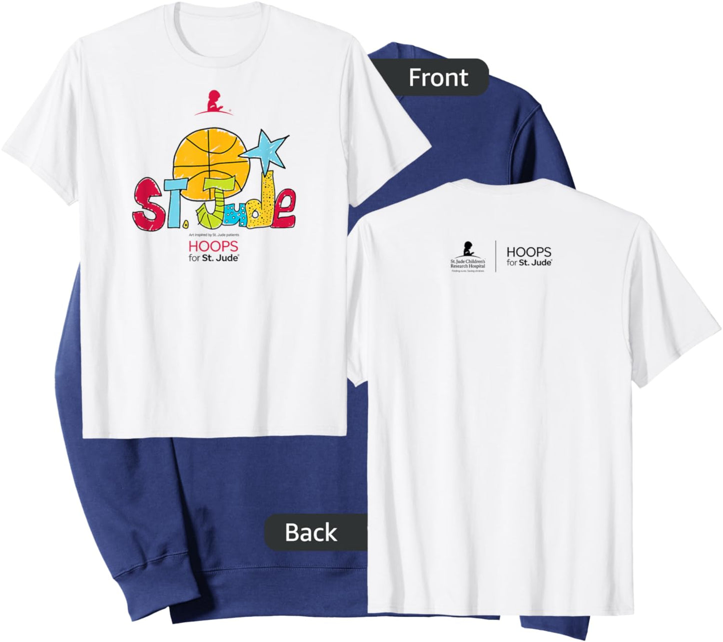 St. Jude "Hoops for St. Jude" Sweatshirt - Sweatshirt | Navy