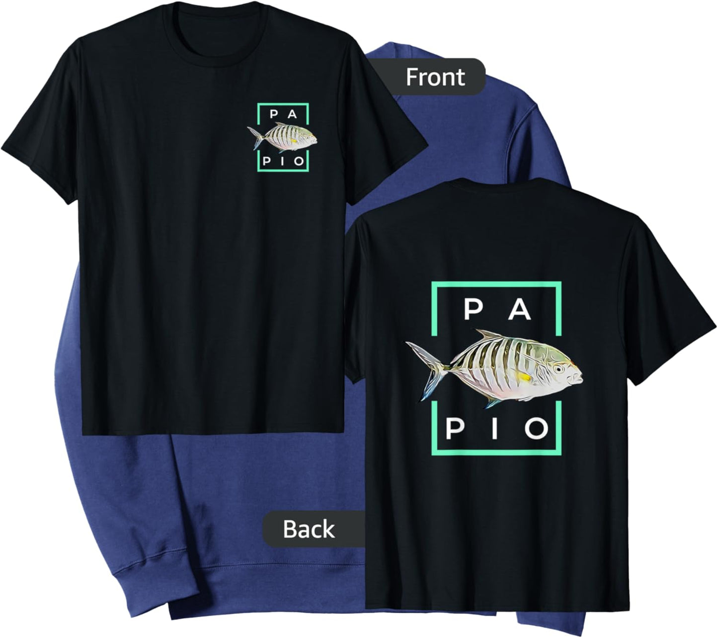 Hawaii Papio Fish Sweatshirt - Sweatshirt | Navy