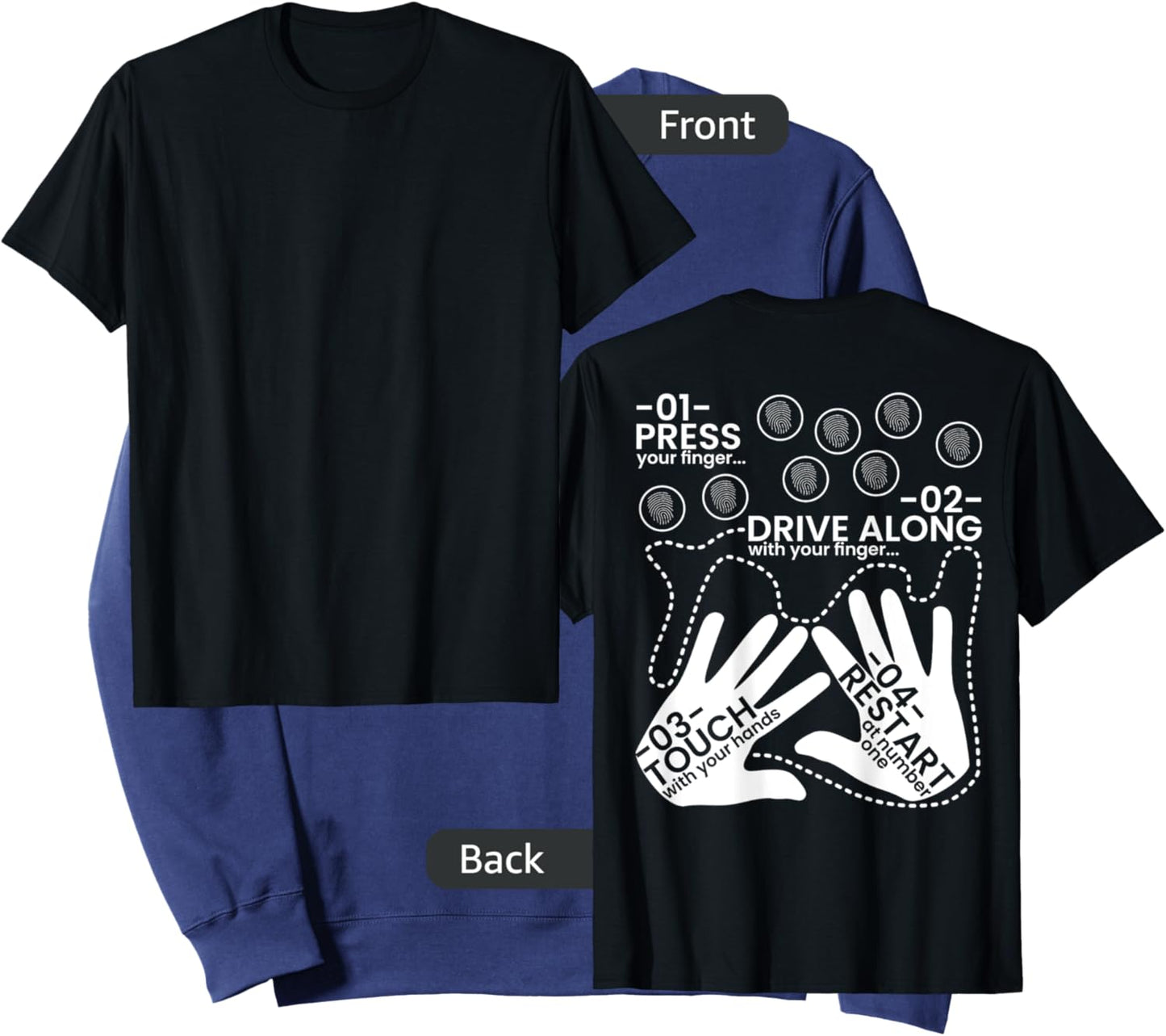 Massage Tutorial & Instruction Back Massage Therapist Sweatshirt - Sweatshirt | Navy