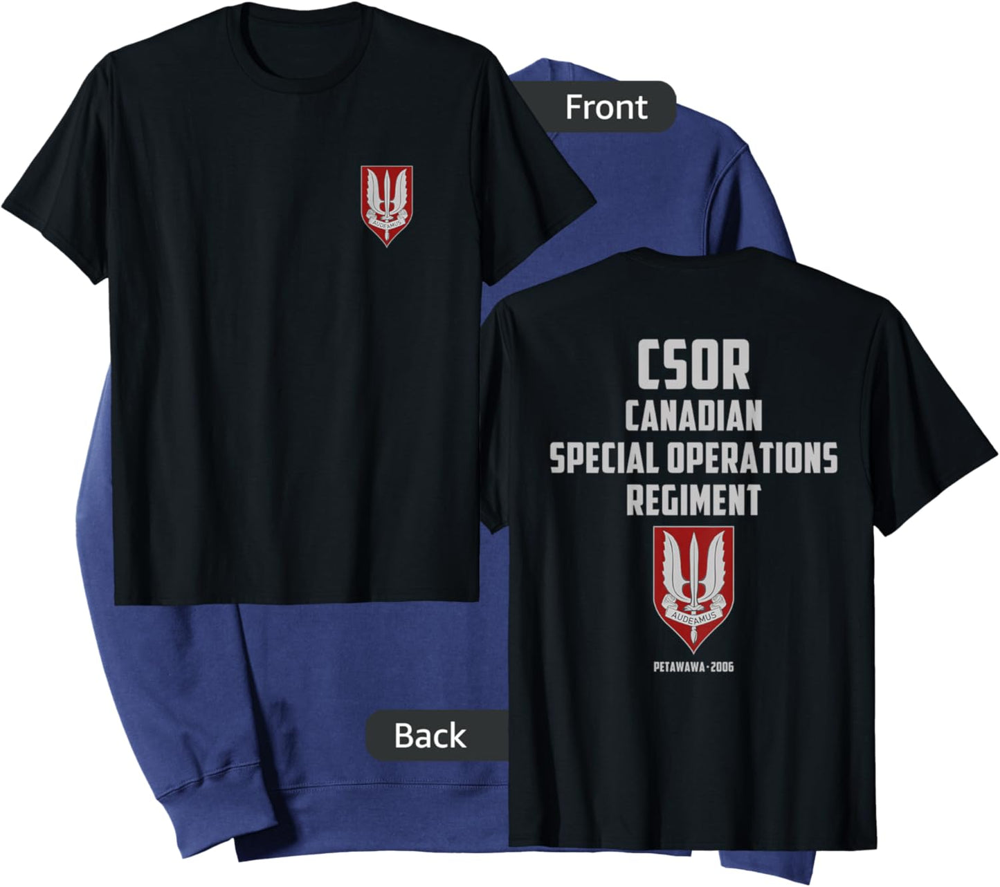 Canadian Special Force Regiment Canadian Armed Forces Sweatshirt - Sweatshirt | Navy