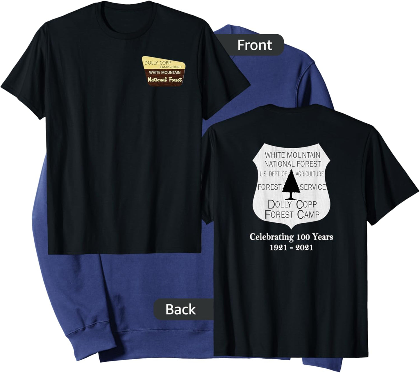 Dolly Copp Campground Centennial Sweatshirt - Sweatshirt | Navy