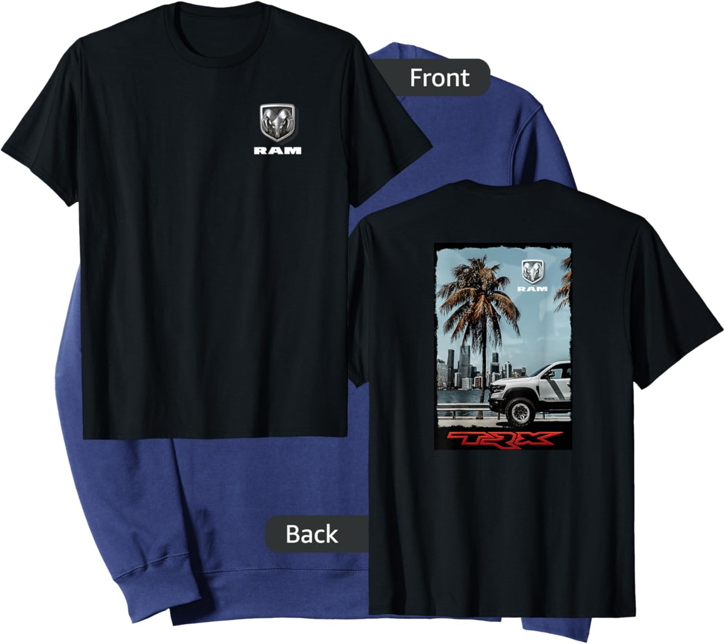 RAM Trucks TRX Palm Sweatshirt - Sweatshirt | Navy