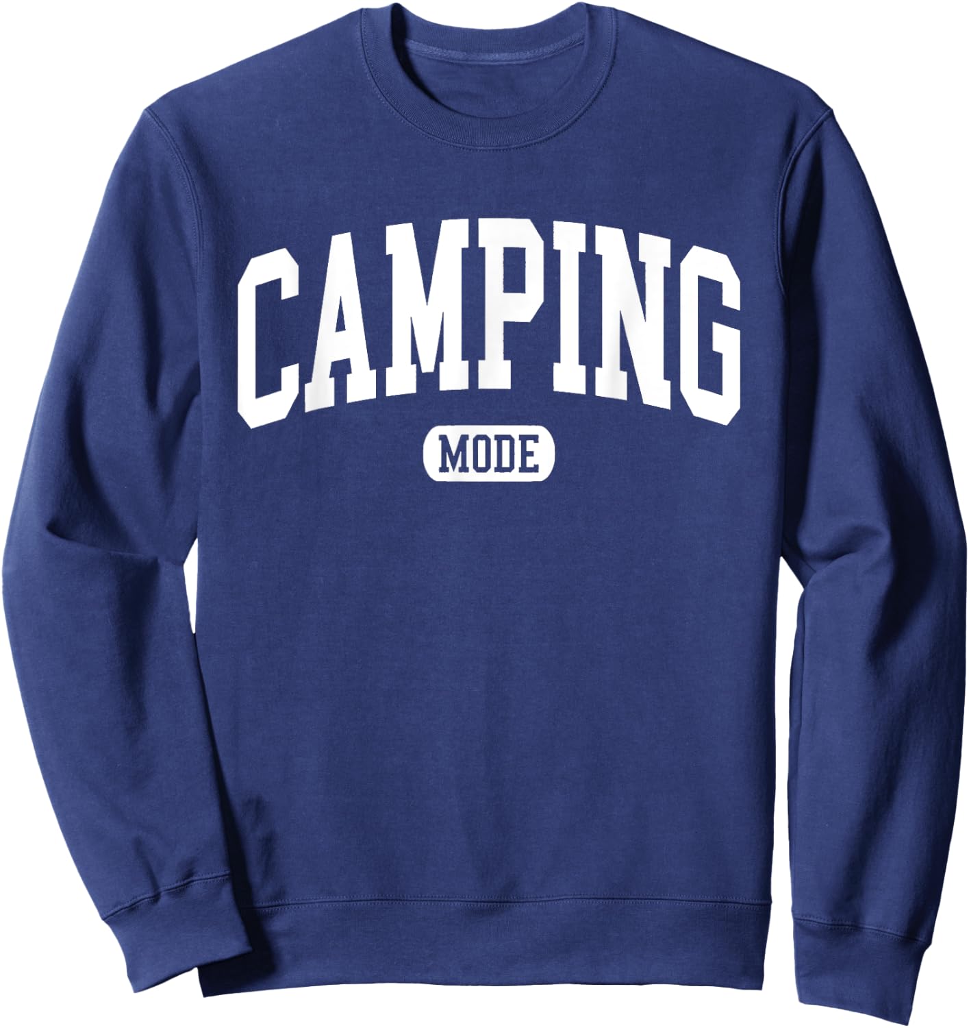 Camping Mode Camper Hiking Lover Happy Summer Camp Camping Women Kids Sweatshirt - Sweatshirt | Navy