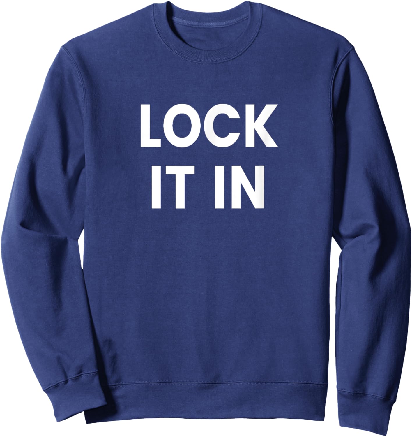 Lock It In Sweatshirt - Sweatshirt | Navy