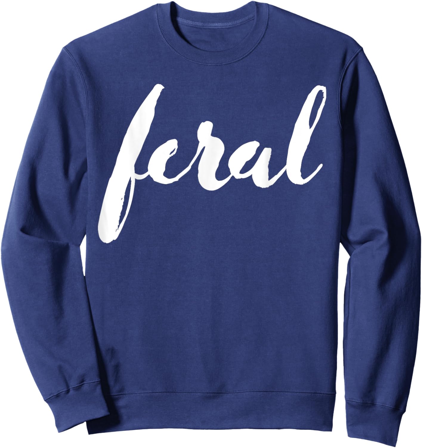 Feral Graphic Premium Sweatshirt - Sweatshirt | Navy