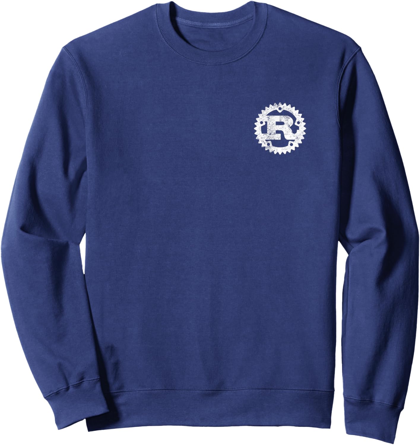 Rust Programming Logo for Programmers Sweatshirt - Sweatshirt | Navy