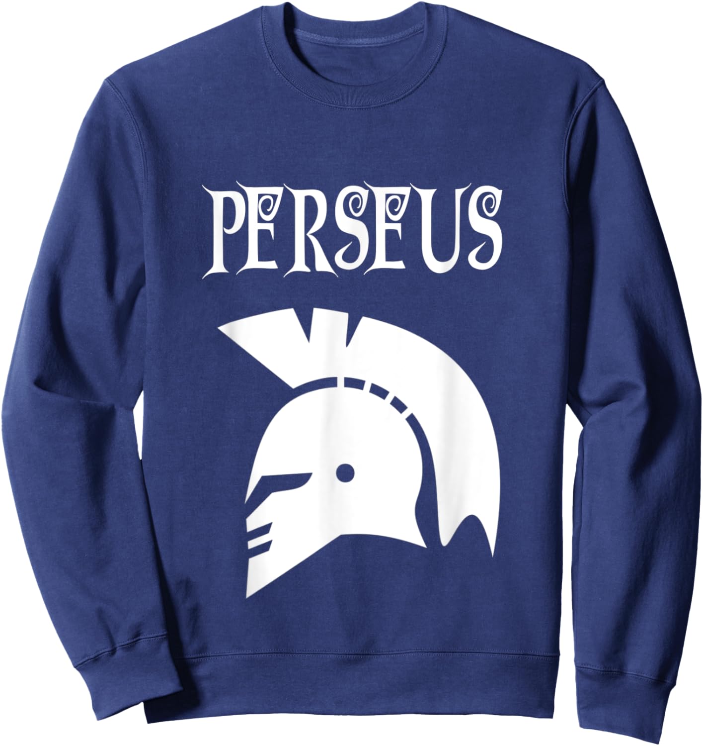 Perseus Costume. Simple, Greek God Workout Perseus Costume Sweatshirt - Sweatshirt | Navy