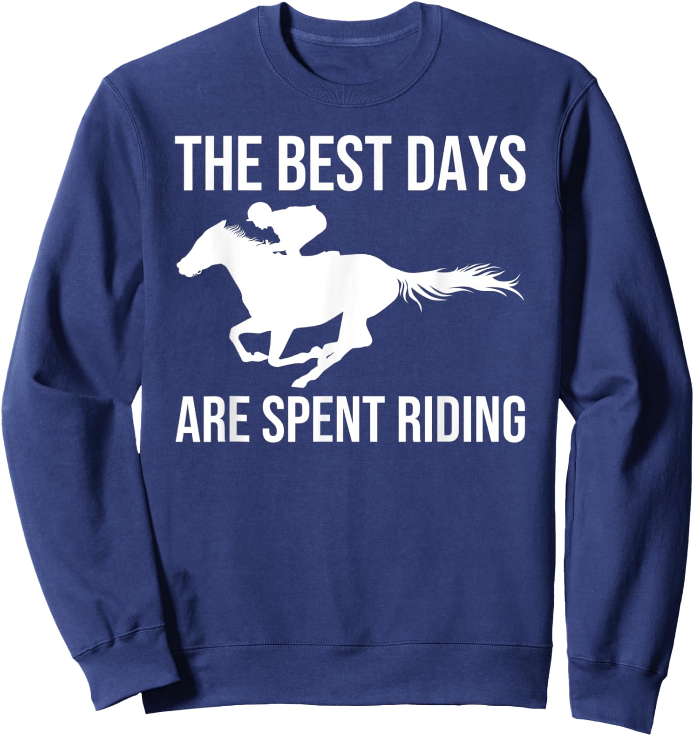 English Horse Riding Sweatshirt - Sweatshirt | Navy