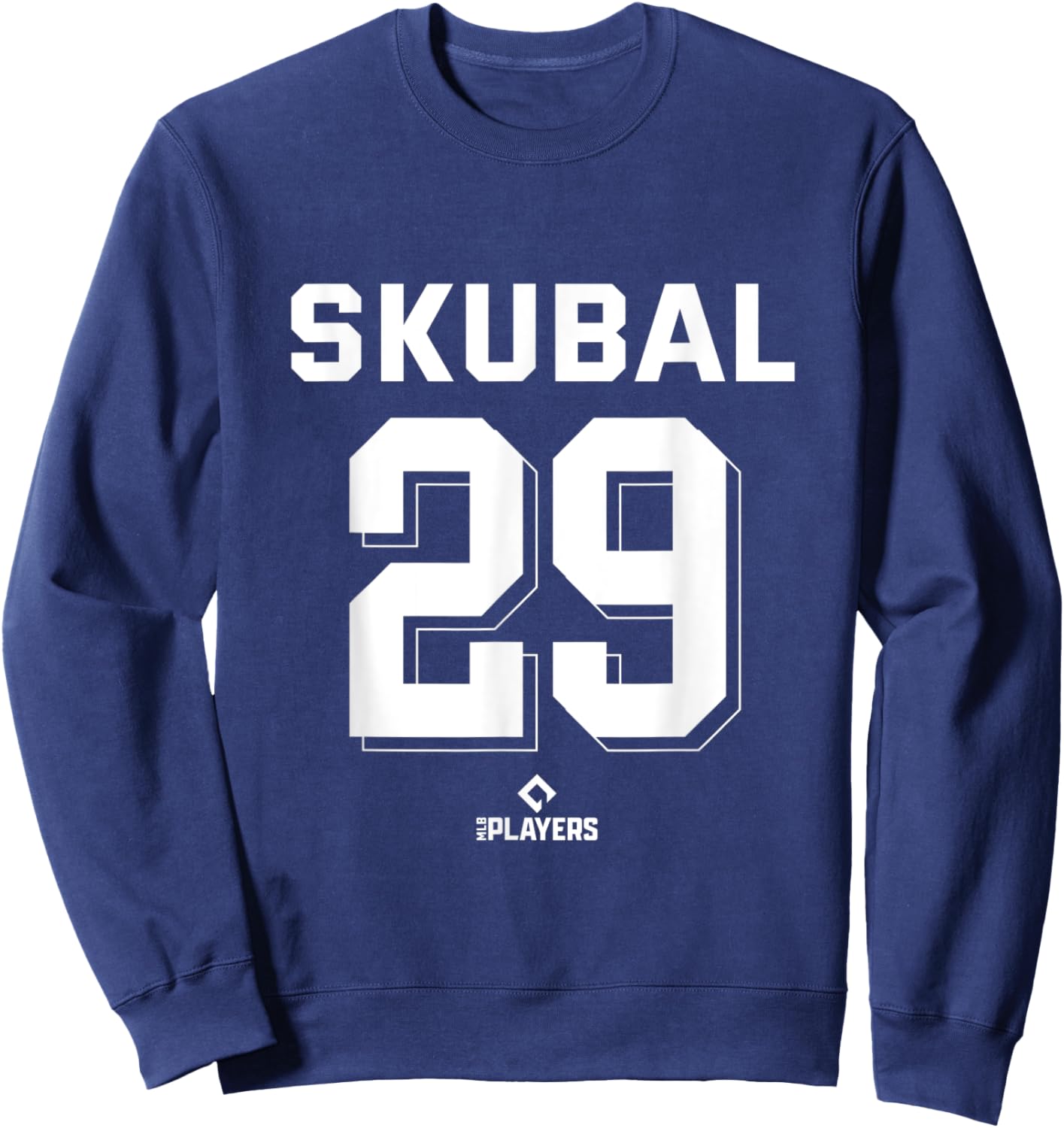 Tarik Skubal 29 Detroit Baseball Fans MLB Player Sweatshirt - Sweatshirt | Navy