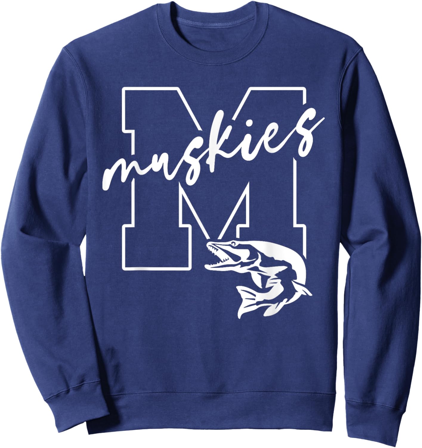 Muskies Sweatshirt - Sweatshirt | Navy