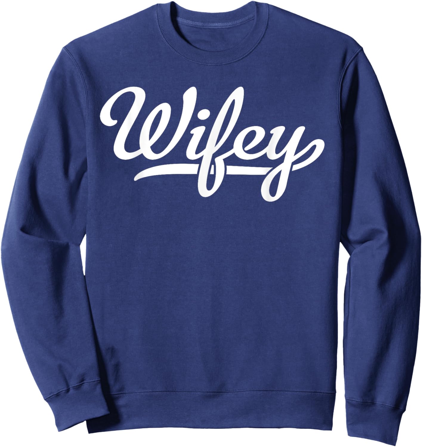 Wifey Sweatshirt - Sweatshirt | Navy