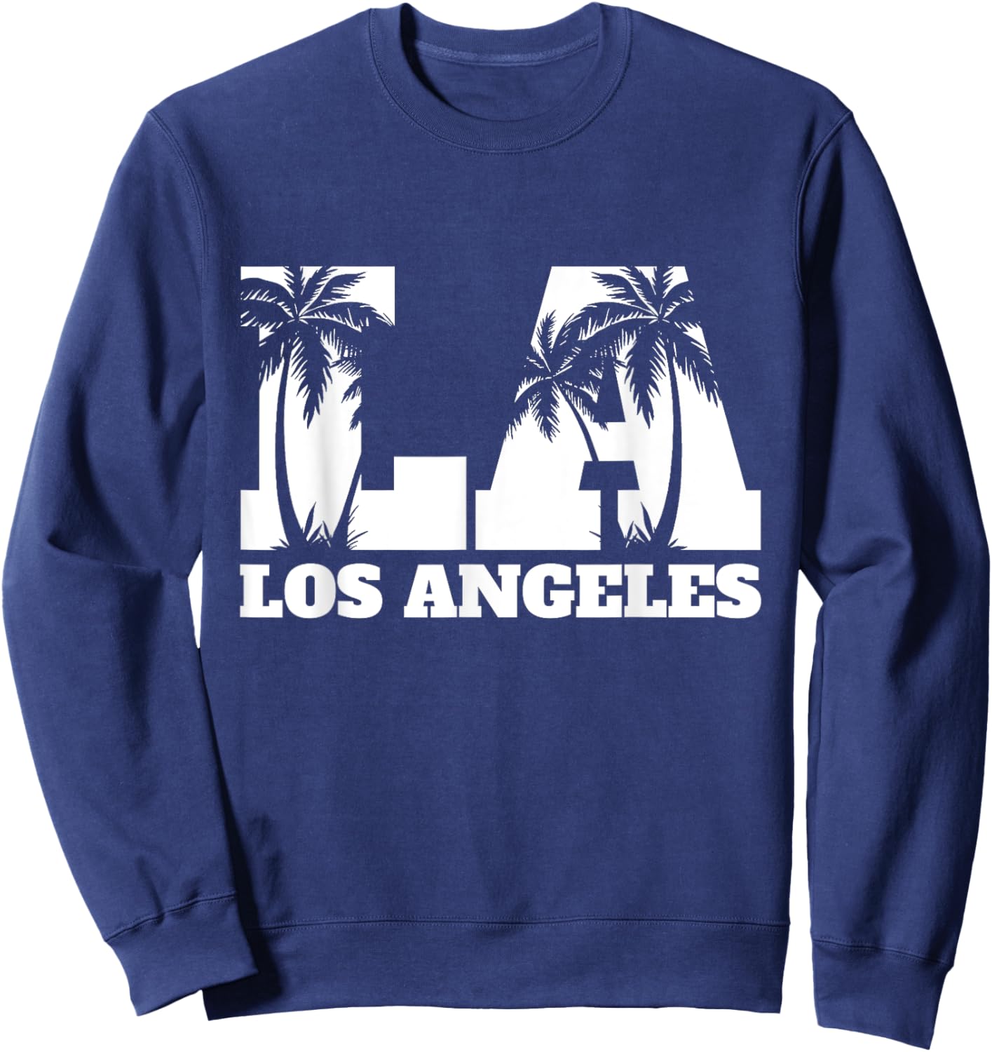 Los Angeles LA California Gift Sweatshirt - Sweatshirt | Navy