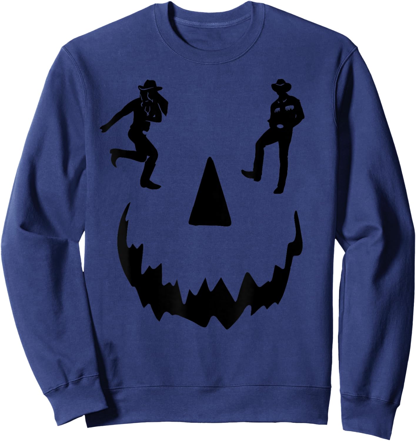 pumpkin line dancing halloween, Line Dance halloween Sweatshirt - Sweatshirt | Navy