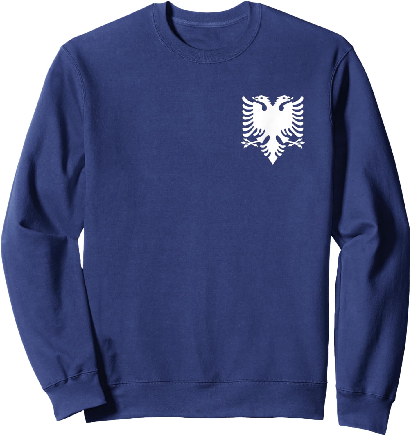 Albanian Flag Shqip Shqiponja Albanian Eagle Albania Sweatshirt - Sweatshirt | Navy