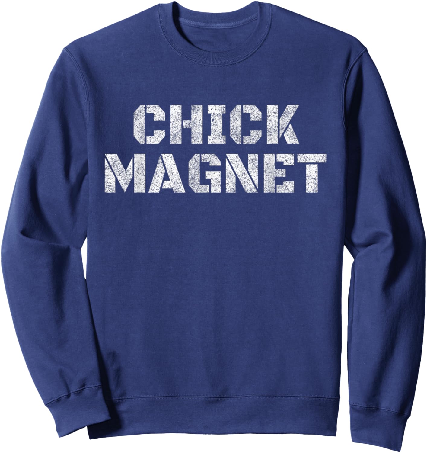 Chick Magnet Funny Vintage Easter Sweatshirt - Sweatshirt | Navy