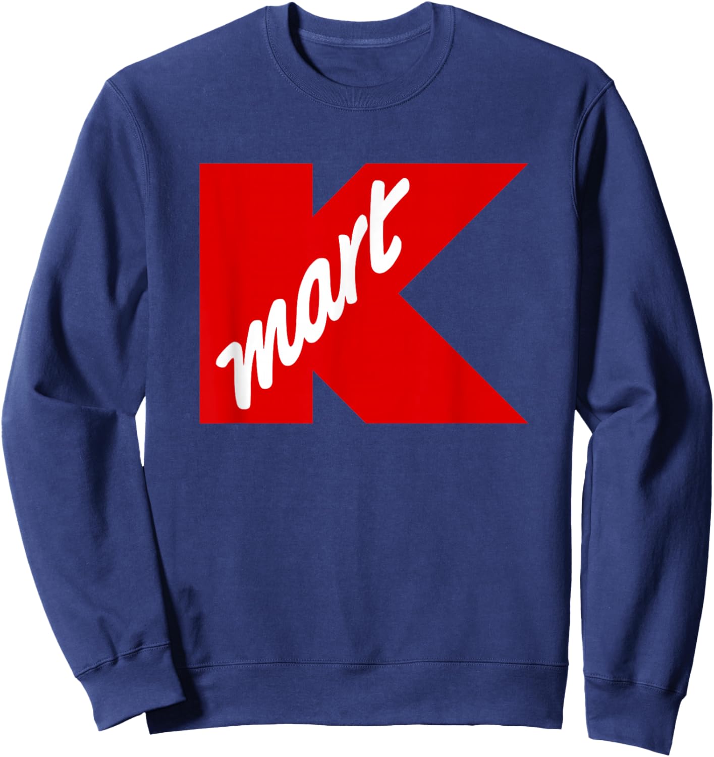 Kmart Department Vintage Retro K-Mart Sweatshirt - Sweatshirt | Navy